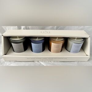 The LUXE Collection Four Luxury Candles